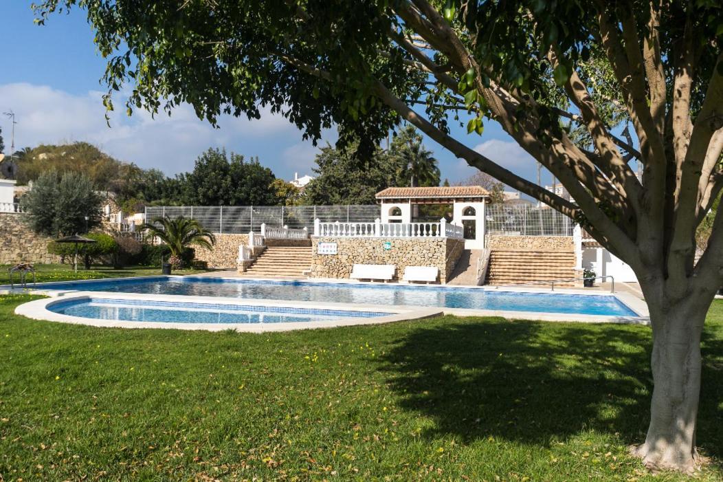 Bungalow Altea Junto Al Casco Antiguo, Piscina Y Barbacoa Eksteriør bilde
