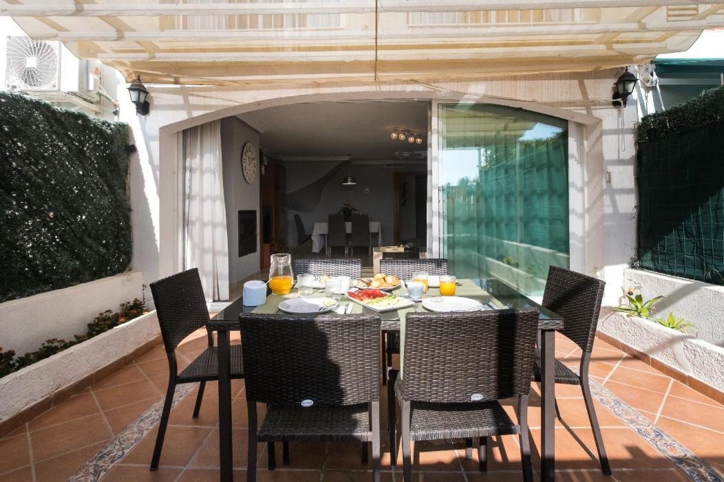 Bungalow Altea Junto Al Casco Antiguo, Piscina Y Barbacoa Eksteriør bilde