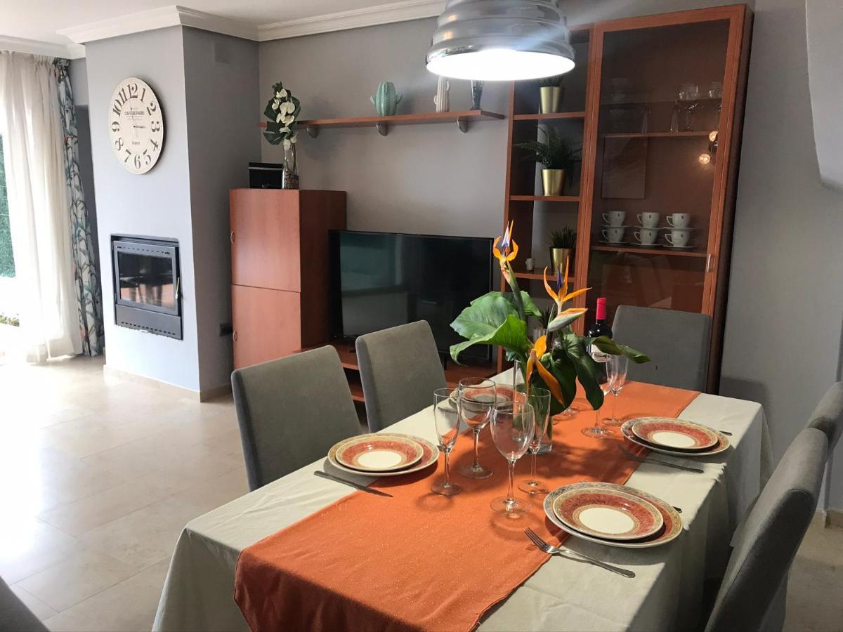 Bungalow Altea Junto Al Casco Antiguo, Piscina Y Barbacoa Eksteriør bilde