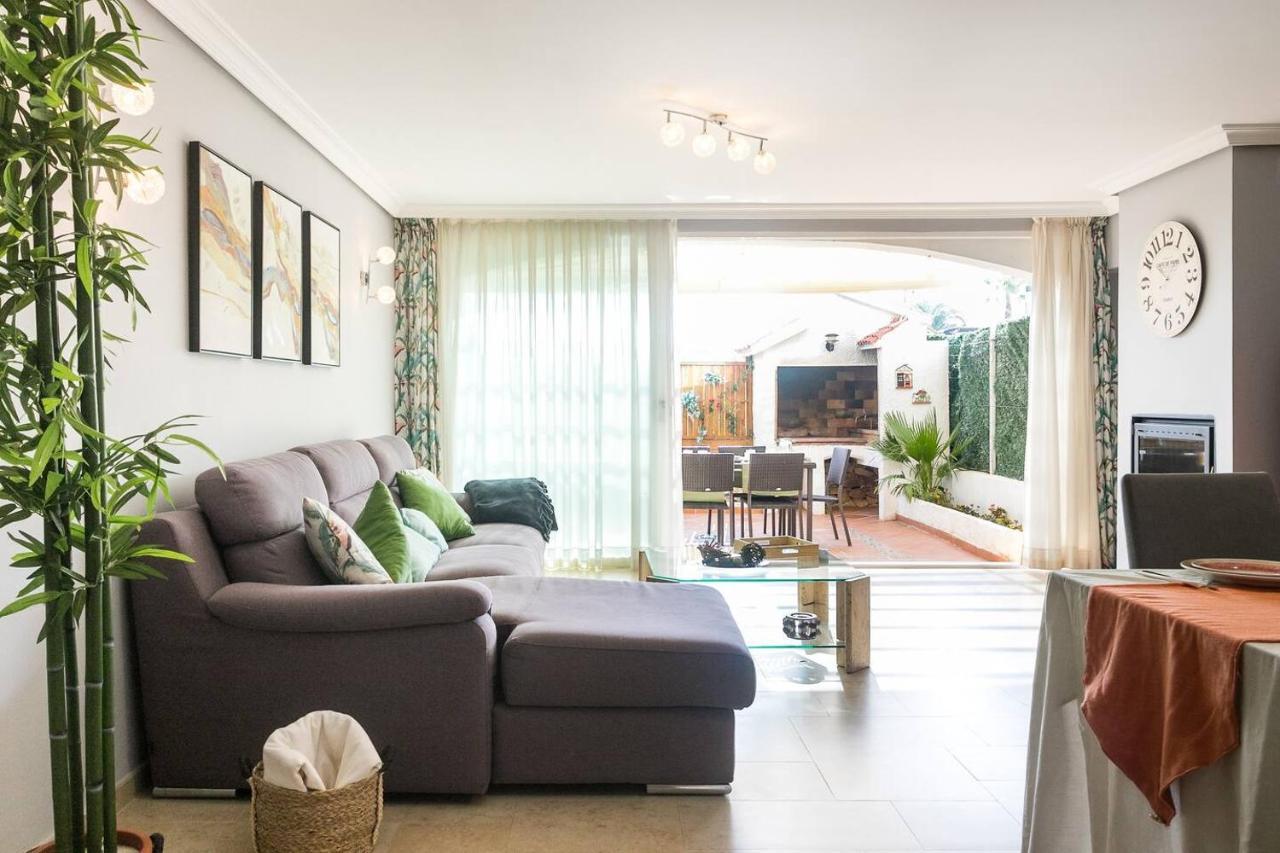 Bungalow Altea Junto Al Casco Antiguo, Piscina Y Barbacoa Eksteriør bilde