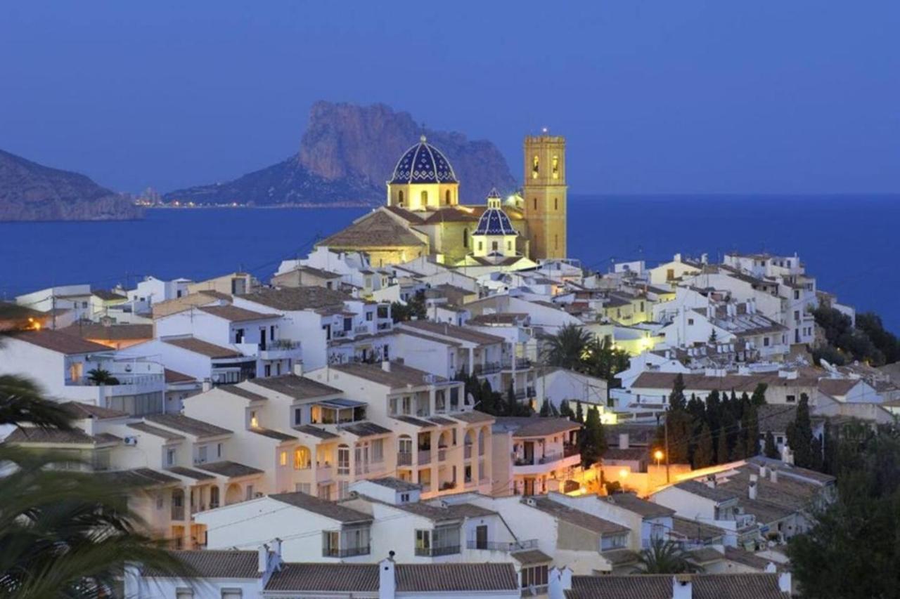 Bungalow Altea Junto Al Casco Antiguo, Piscina Y Barbacoa Eksteriør bilde